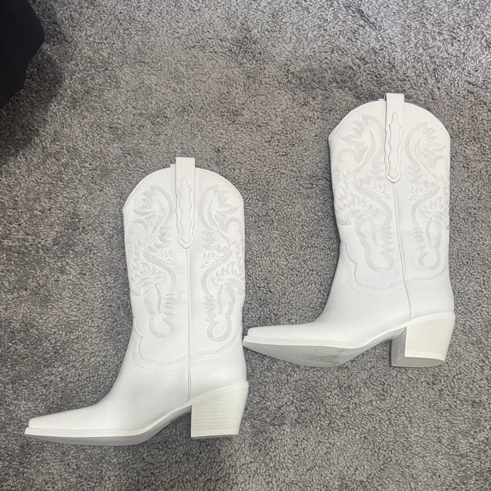 Dagget Jeffrey Campbell Size 7.5 Cowgirl Boots - Picture 4 of 4